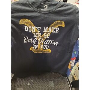 Yellowstone TV Show Don't Make Me Go Beth Dutton On You M fit Women's T-Shirt